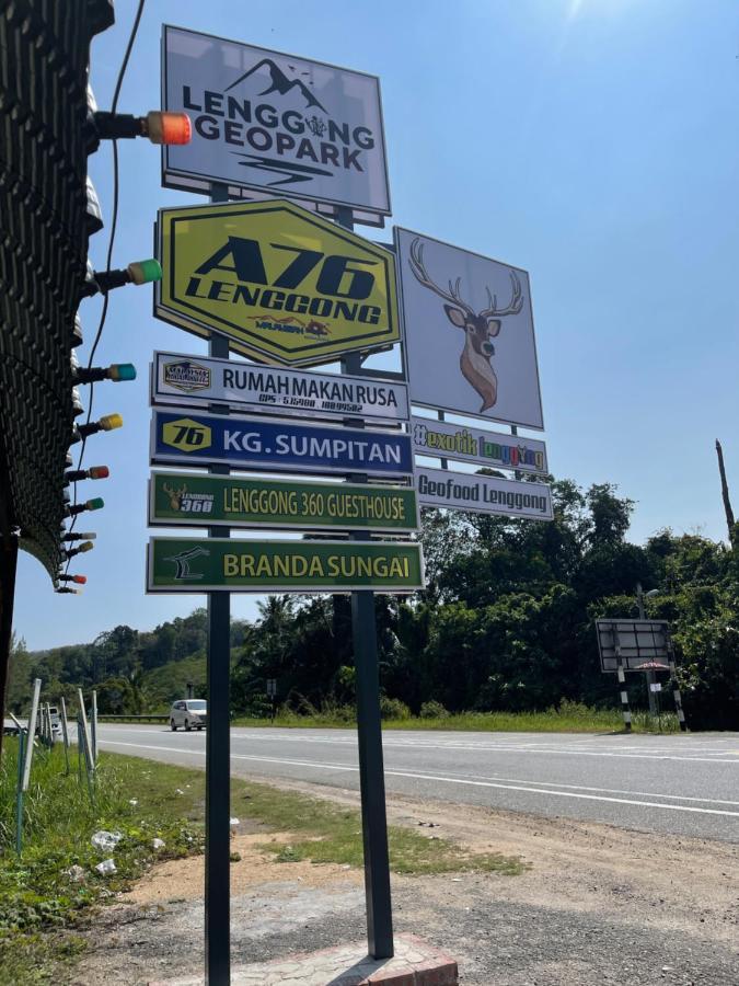 Hotel Branda Kampung Sumpitan Lenggong Tiada Sungai Kampong Ulu Jepai Exterior foto